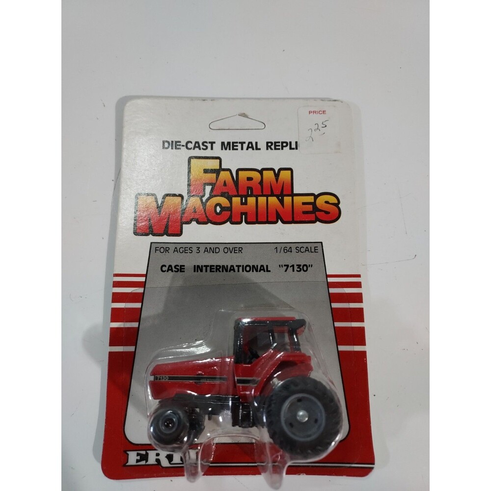 NIP Ertl 458 Farm Machines Die Cast 1/64 Case International 7130 Farm Tractor